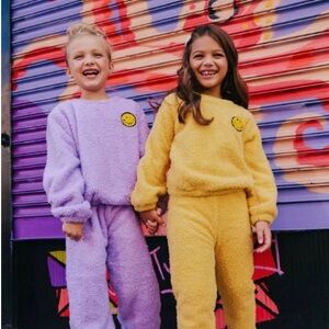 Lola Fuzzy Sweater in Yellow